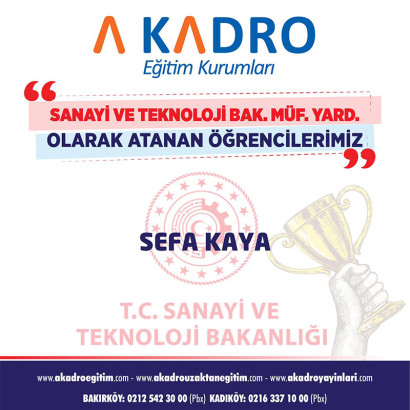  SANAYİ VE TEKNOLOJİ 