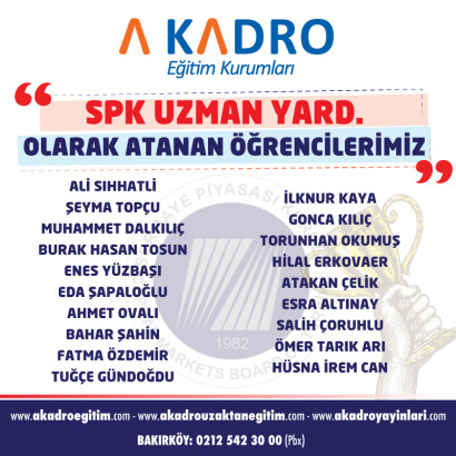 SPK UZMAN YARDIMCILIĞI