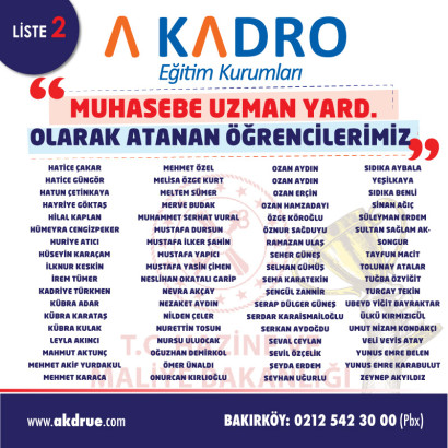 MUHASEBE UZMAN YARDIMCILIĞI-2