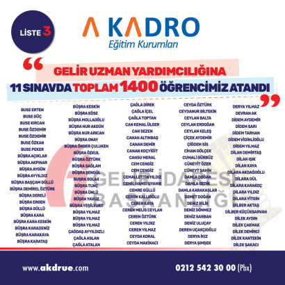 GELİR UZMAN YARDIMCILIGI 3
