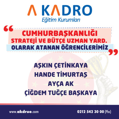  CUMHUR BAŞKANLIĞI