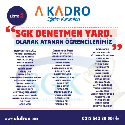  SGK DENETMEN YARDIMCILIĞI-2