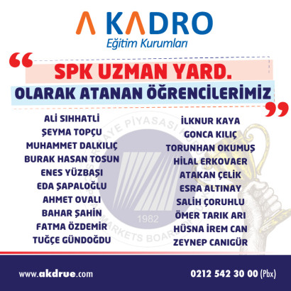 SPK UZMAN YARDIMCILIĞI
