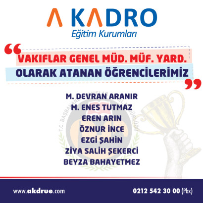  VAKIFLAR GENEL MÜDÜRLÜĞÜ