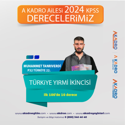 2024 TÜRKİYE YİRMİİKİNCİSİ