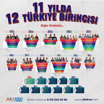 TÜRKİYE BİRİNCİSİ