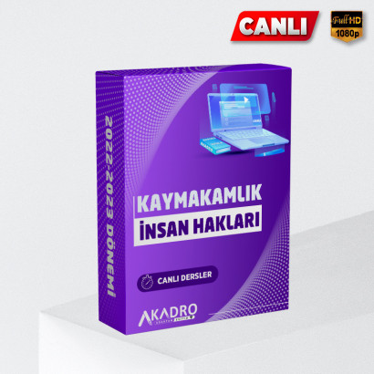 112.Dönem Kaymakamlık Türkiye'de Demokratikleşme ve İnsan Hakları Canlı Eğitimi