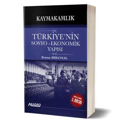 Kaymakamlık Sınavına Hazırlık Türkiyenin Sosyo - Ekonomisi