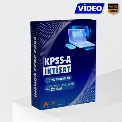 2023 KPSS İktisat Video Eğitim Paketi