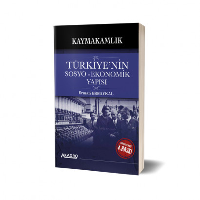 Kaymakamlık Sınavına Hazırlık Türkiyenin Sosyo - Ekonomisi