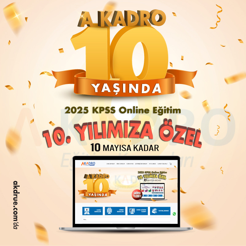2025 KPSS Muhasebe Canlı Eğitim Paketi Akşam