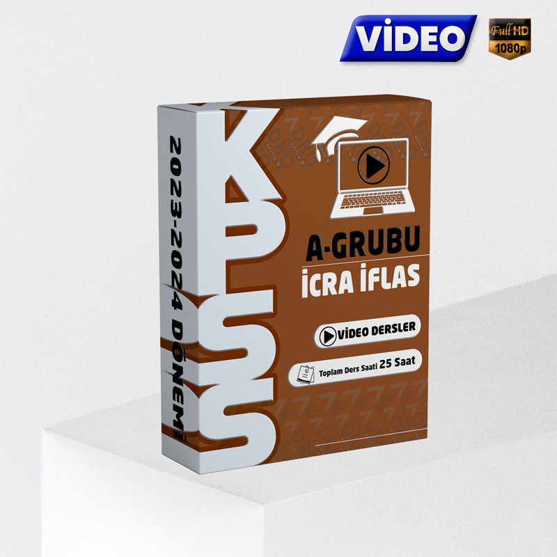 2024 KPSS İcra İflas Hukuku Video Eğitim Paketi