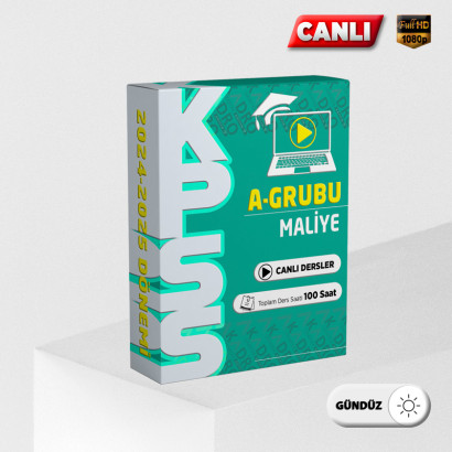 2025 KPSS Maliye Canlı Eğitim Paketi Gündüz