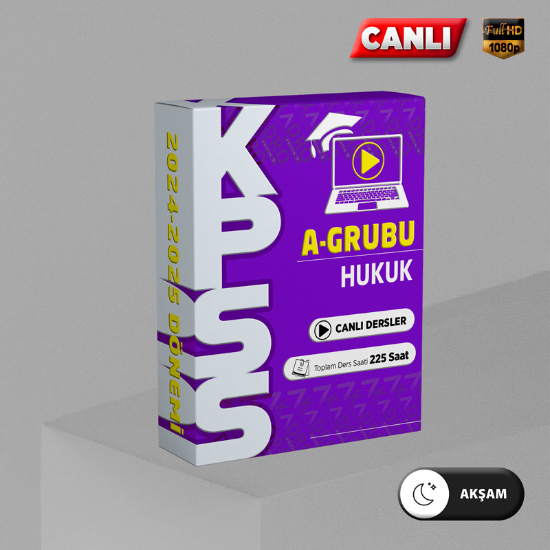 2025 KPSS Hukuk Canlı Eğitim Paketi Akşam