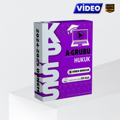 2025 KPSS Hukuk Video Eğitim Paketi