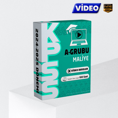 2025 KPSS Maliye Video Eğitim Paketi