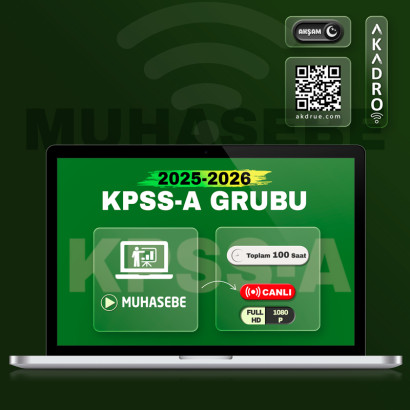 2026 KPSS Muhasebe Canlı Eğitim Paketi Akşam