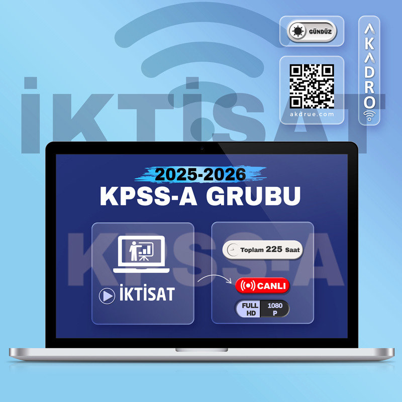 2026 KPSS İktisat Canlı Eğitim Paketi Gündüz