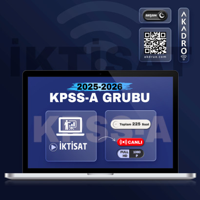 2026 KPSS İktisat Canlı Eğitim Paketi Akşam