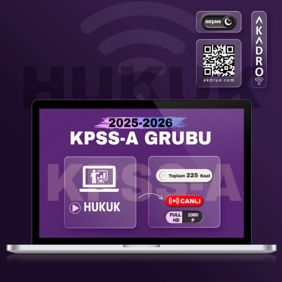 2026 KPSS Hukuk Canlı Eğitim Paketi Akşam