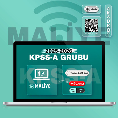 2026 KPSS Maliye Canlı Eğitim Paketi Gündüz