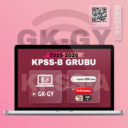 2026 KPSS GK/GY Canlı Eğitim Paketi