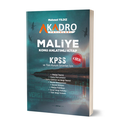 Maliye Konu Anlatım 4.Baskı