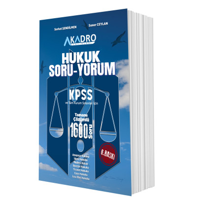 Soru-Yorum Hukuk Soru Bankası 6.Baskı