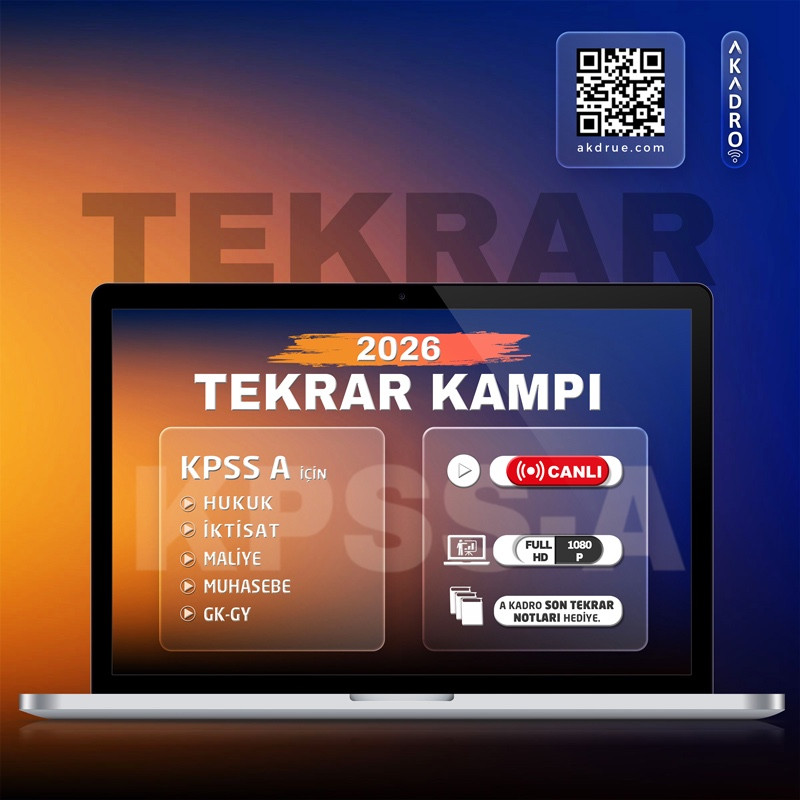 2026 KPSS Genel Tekrar ve Soru Çözüm Kampı