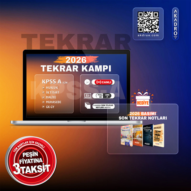 2026 KPSS Genel Tekrar ve Soru Çözüm Kampı