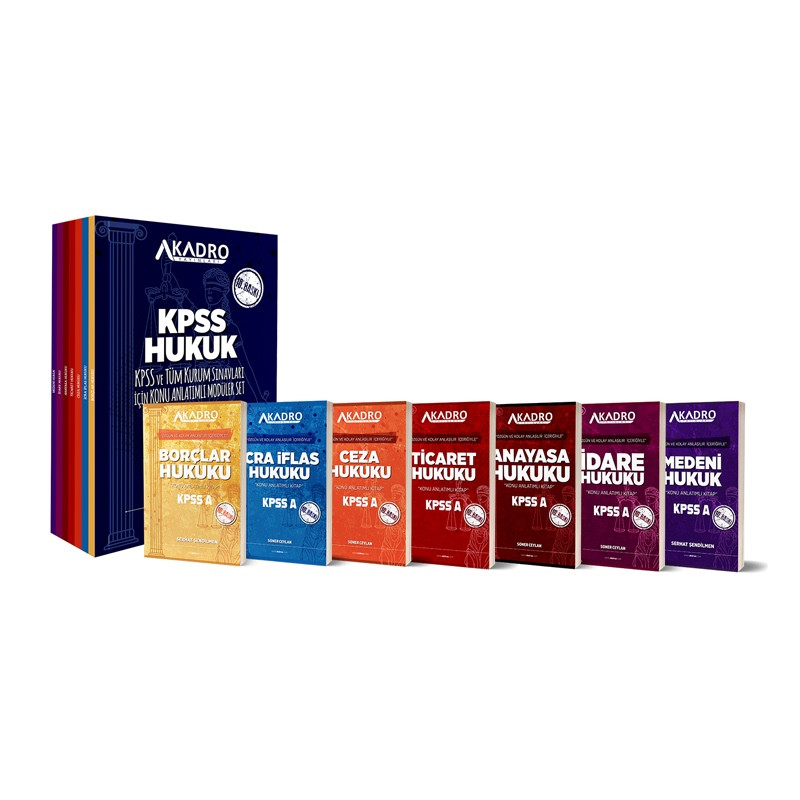 Hukuk 7'li Modüler Konu Anlatım 10.Baskı