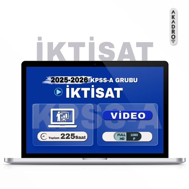 2026 KPSS İktisat Video Eğitim Paketi