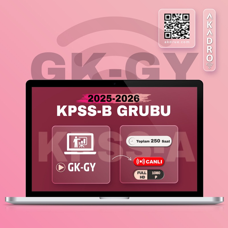 2026 KPSS GK/GY Canlı Eğitim Paketi