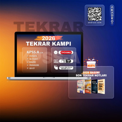 2026 KPSS Genel Tekrar ve Soru Çözüm Kampı