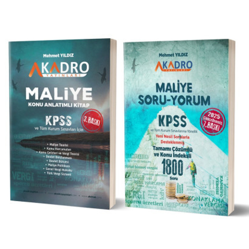 2027 KPSS Maliye Canlı Eğitim Paketi Akşam