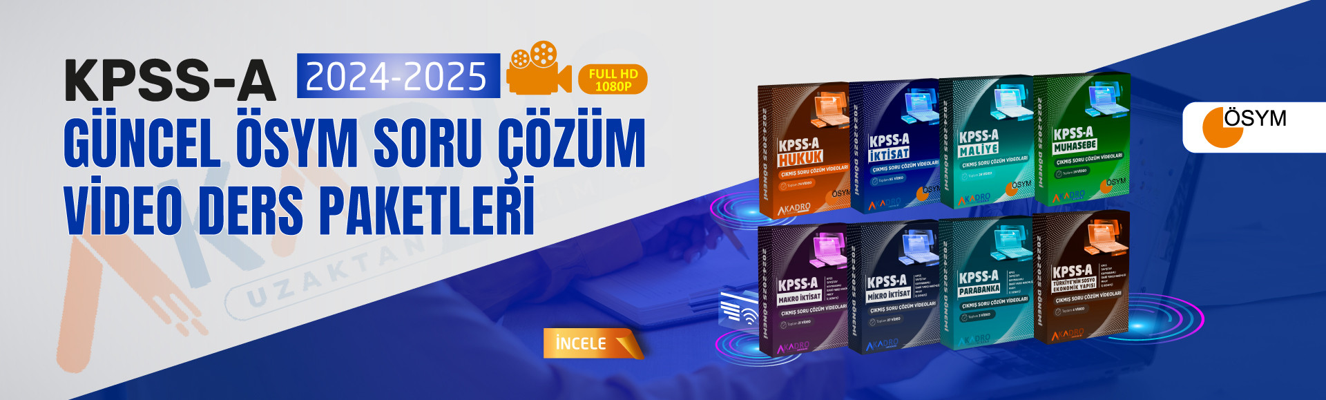 2025 GÜNCEL ÖSYM SORU VE ÇÖZÜM VİDEO PAKETLERİ PC
