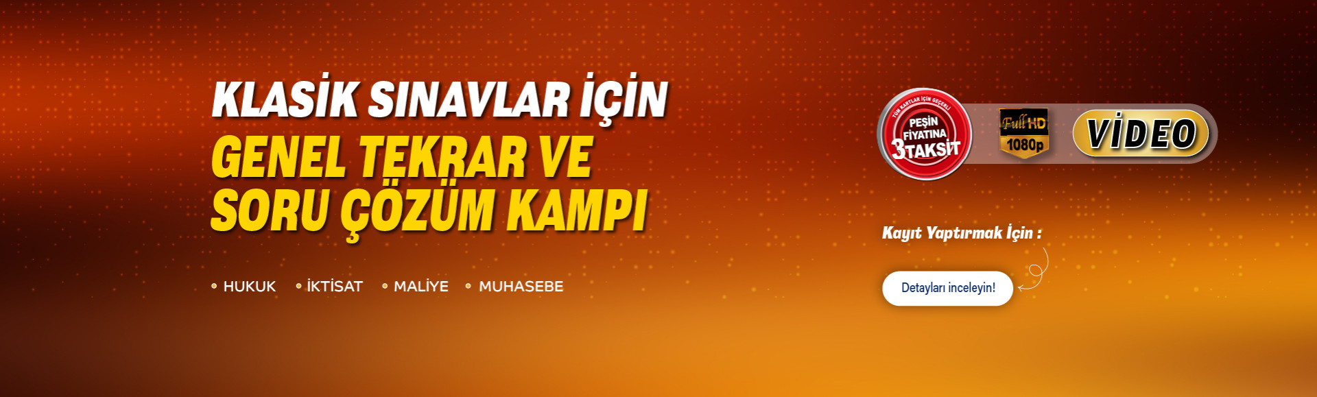 klasik sınavlar için genel tekrar kampı pc