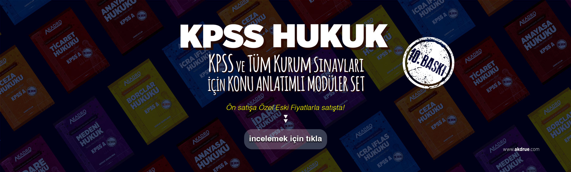 hukuk seti 10.baskı PC