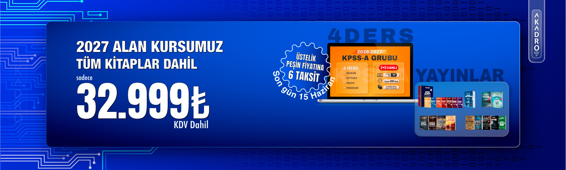 2027 KPSS-A Erken kayıt PC