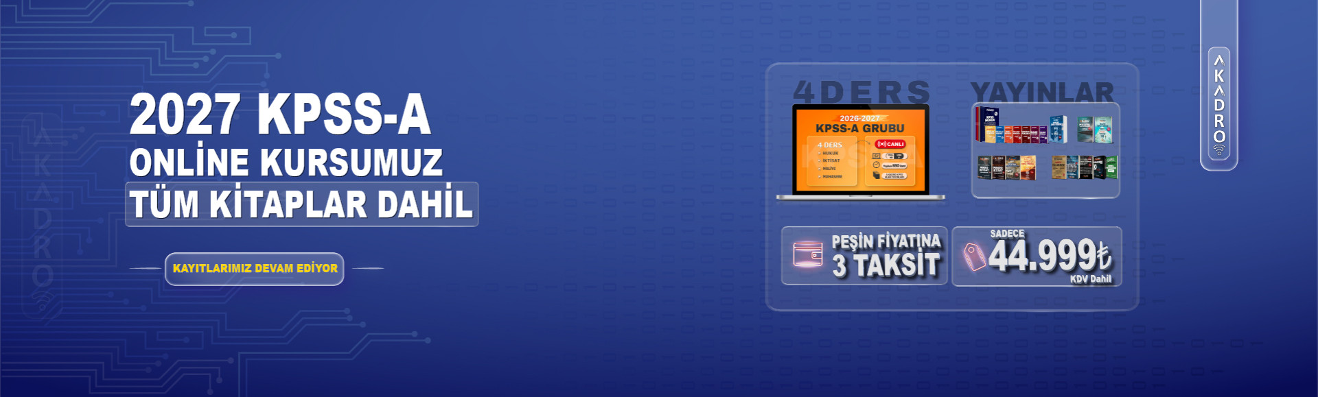 2027 KPSS KAYITLARIMIZ DEVAM EDİYOR PC